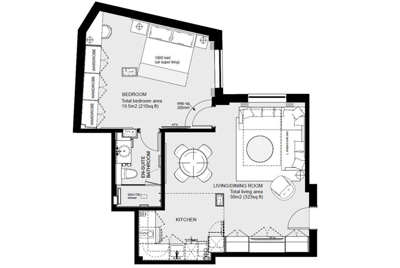 Apartahotel Basil Street 5*
